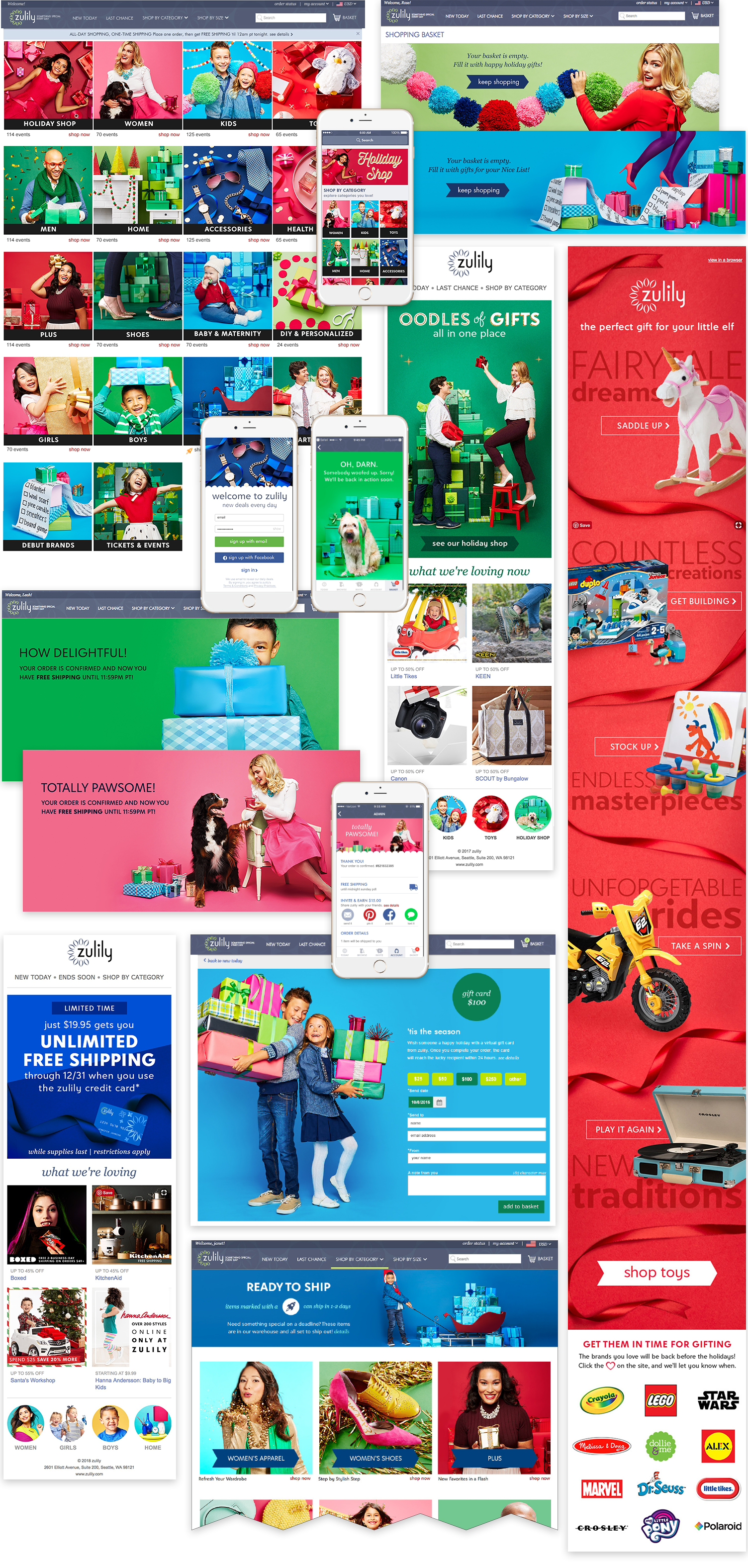 Zulily Holiday Campaign