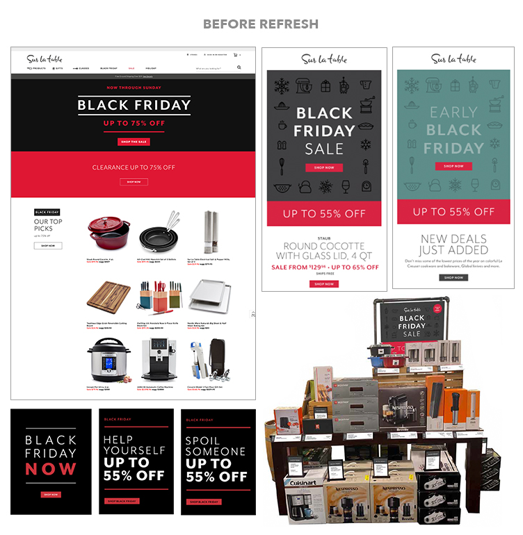 Sur La Table Black Friday Campaign